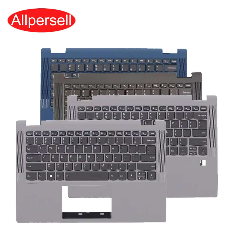 Keyboard Cover - Ideapad Flex 5-14IIL05、5 14ITL05、14ARE05用、手のひら置き台付き、バックライト付きキーボード、上部カバー、型番：5CB1C39899、5CB0Y85490。