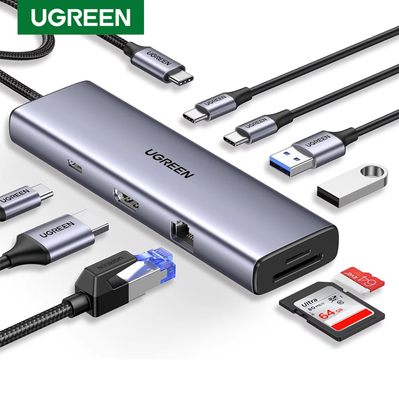 Usb C Hub - UGREEN Revodok 9 in 1 USB