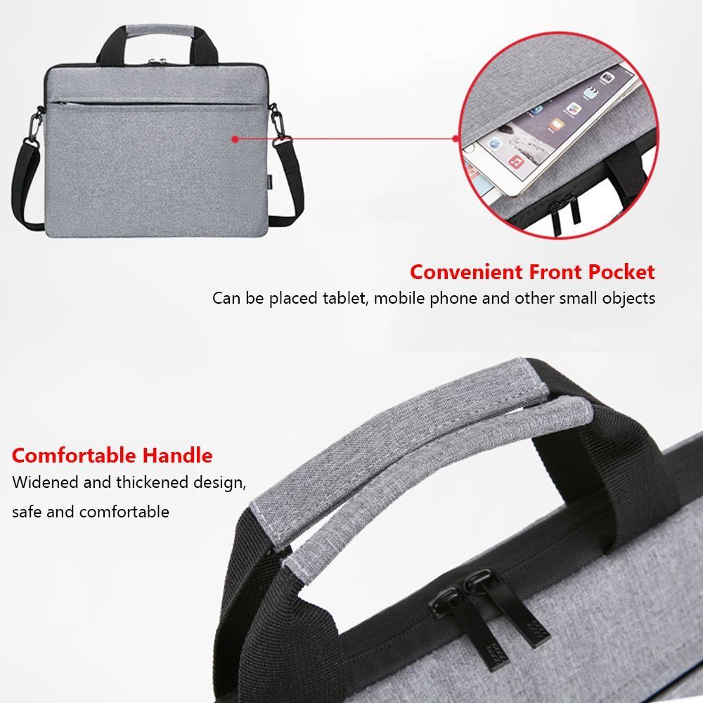 13.3 14 15.6 インチ超薄型ラップトップハンドバッ - Laptop Sleeve のレビューと価格