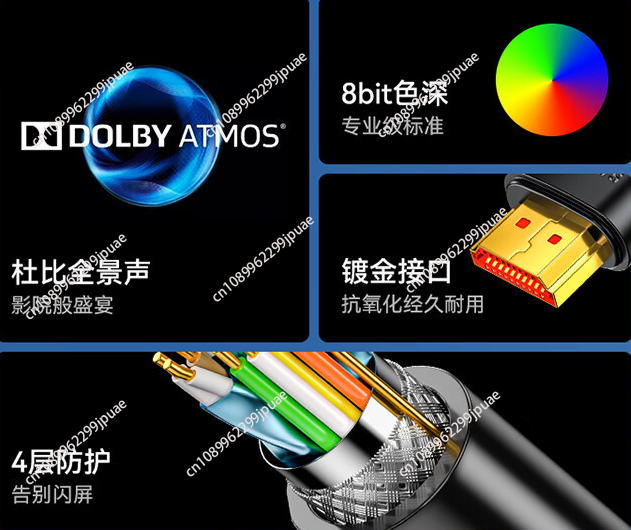 無酸素銅 HDMI IIS ケーブル I2S オーディオ信号 - Hdmi Cable のレビューと価格
