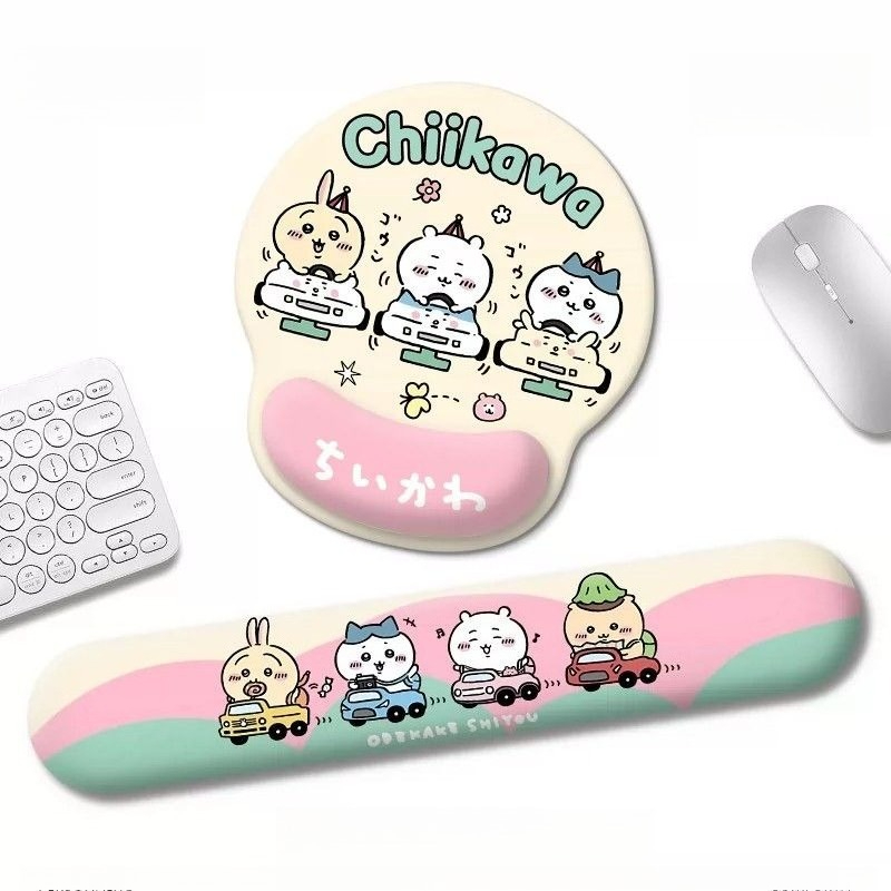 アニメ漫画かわいいちいかわうさぎリストガードマウスパッドオフ - Keyboard Cover のレビューと価格