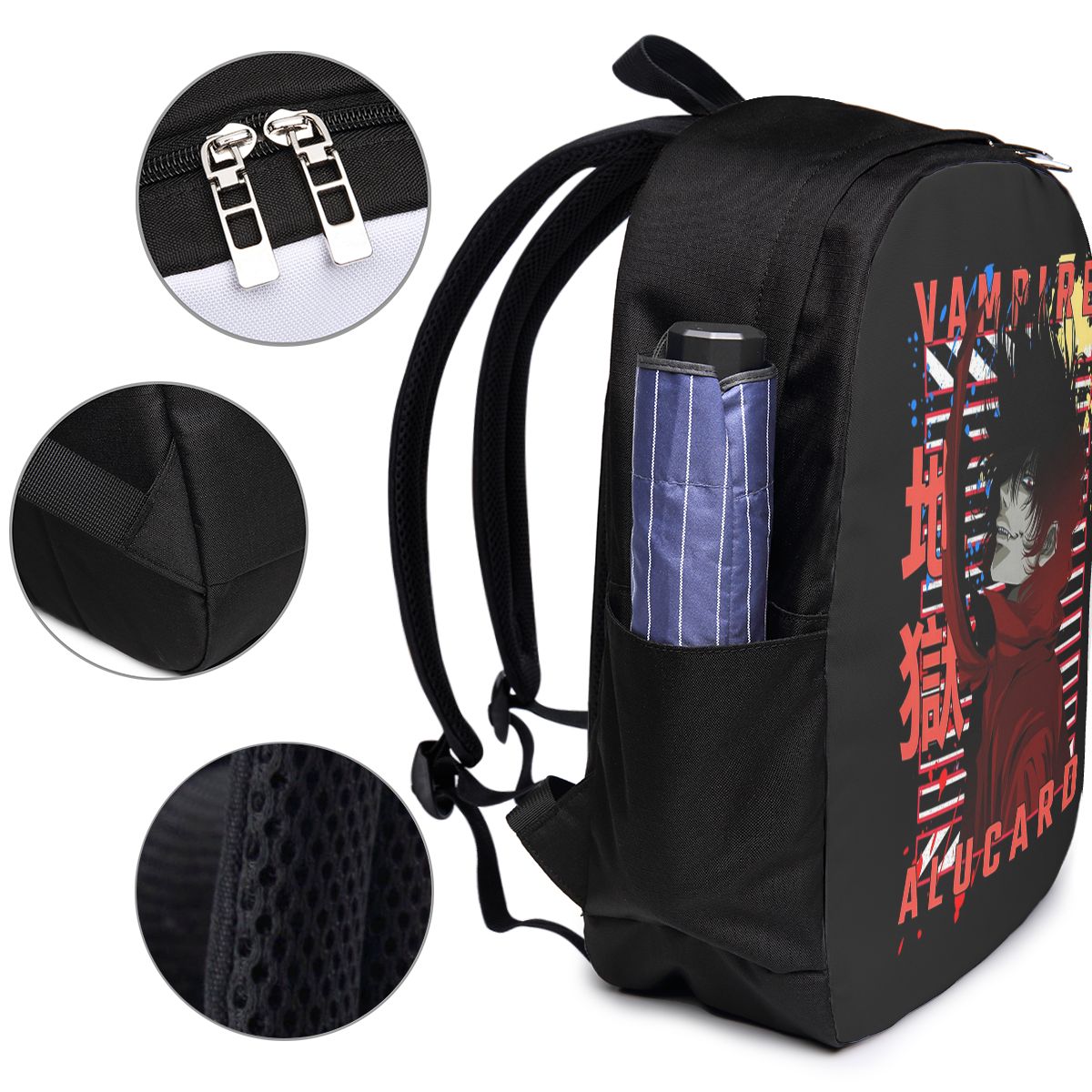 アルカード・ヘルシング漫画バックパック旅行ノートブックバッグ - Laptop Bag のレビューと価格