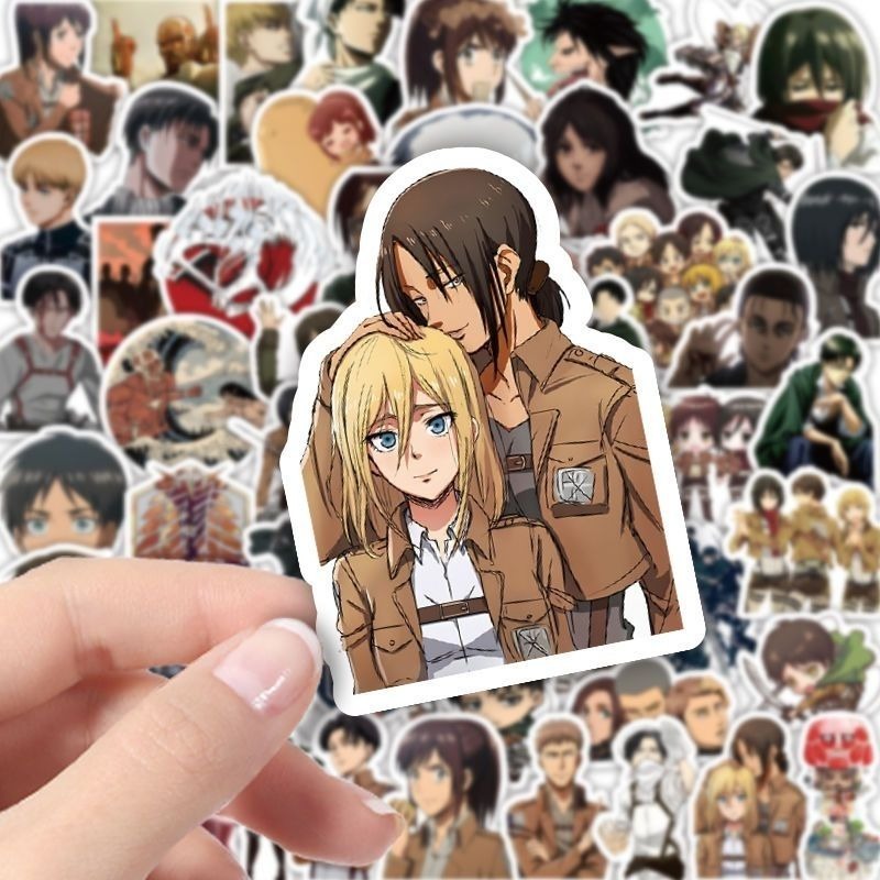 60枚入り 進撃の巨人 アニメステッカー かわいい 防水デカ - Laptop Accessories & Repair Jagtap Dairy Pimple Nilakh Pimpri Chinchwad Maharashtra のレビューと価格
