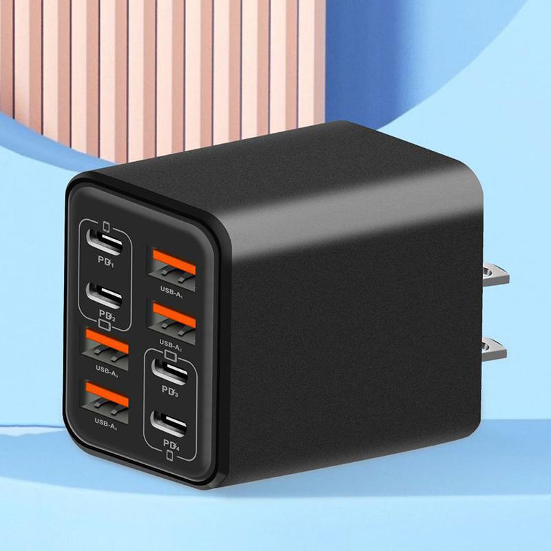 240W GaN USB C充電器 8 in 1 急速充電パ - Laptop Charger のレビューと価格