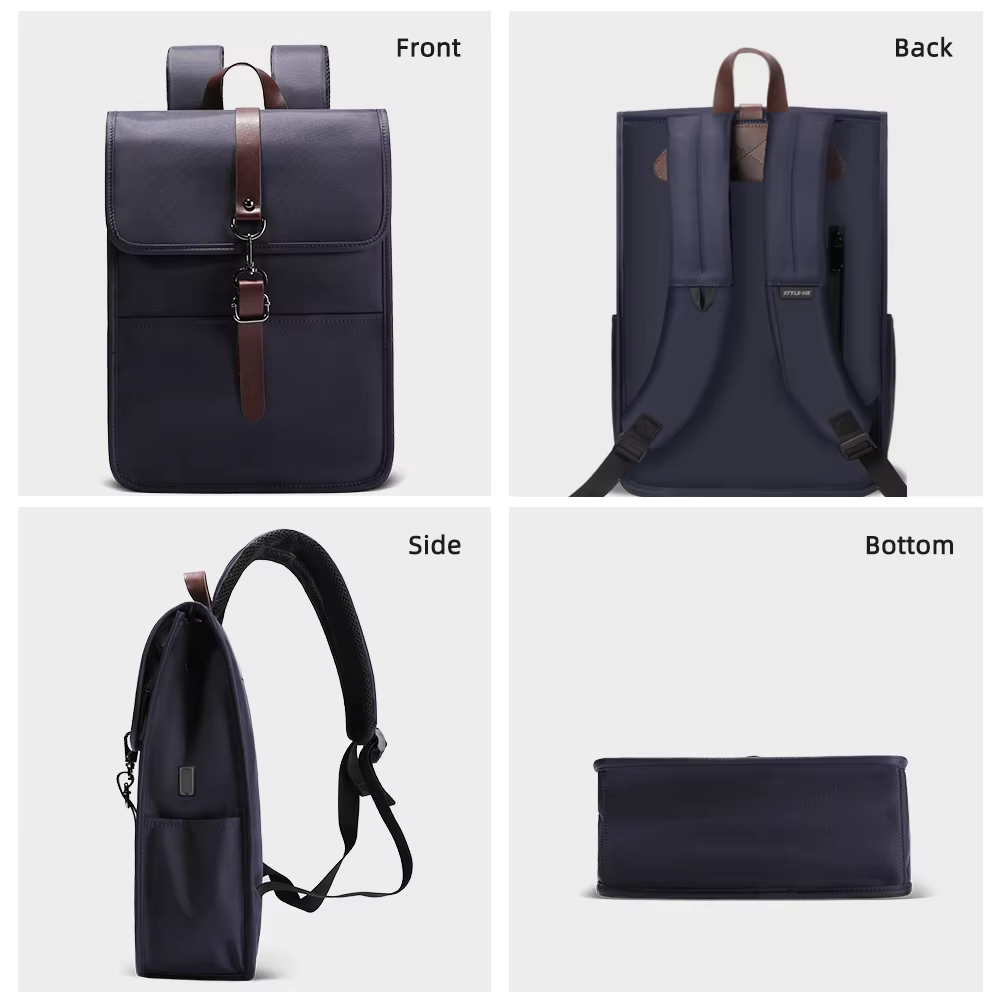 HK製、高品質ビジネスバックパック。英国風デザイン、防水オッ - Laptop Bag のレビューと価格