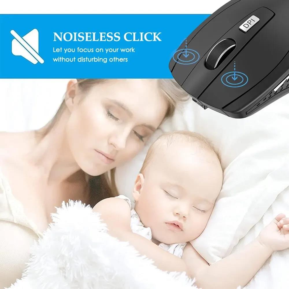 2.4 グラムワイヤレスマウスポータブル人間工学マウスモバイ - Laptop Mouse のレビューと価格