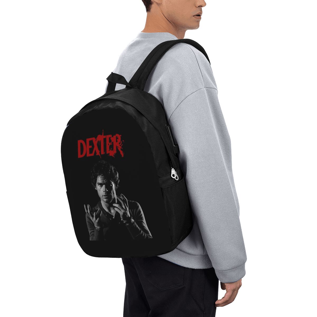 映画デクスター・モーガンバックパック旅行ノートブックバッグコ - Laptop Bag のレビューと価格