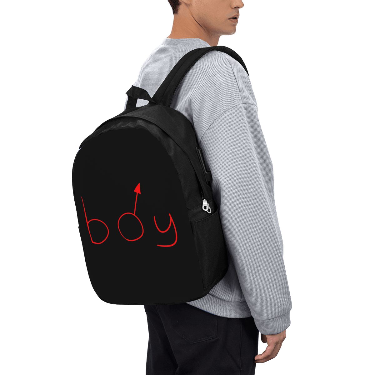 Boymoder 帽子とシャツバックパック旅行ノートブックバ - Laptop Bag のレビューと価格