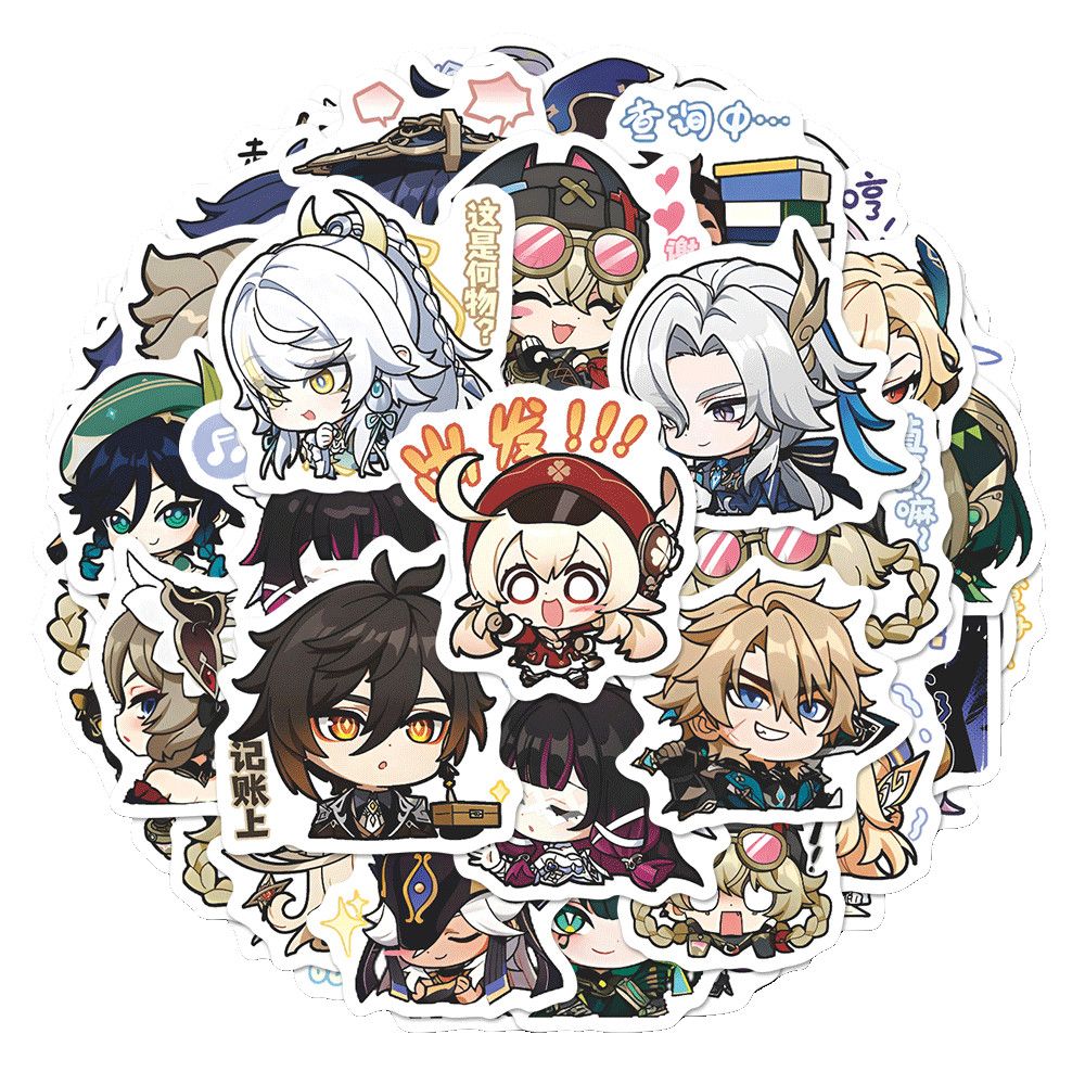 64 個原神インパクトムーンメイデンアニメステッカー漫画落書 - Laptop Accessories & Repair Jagtap Dairy Pimple Nilakh Pimpri Chinchwad Maharashtra のレビューと価格