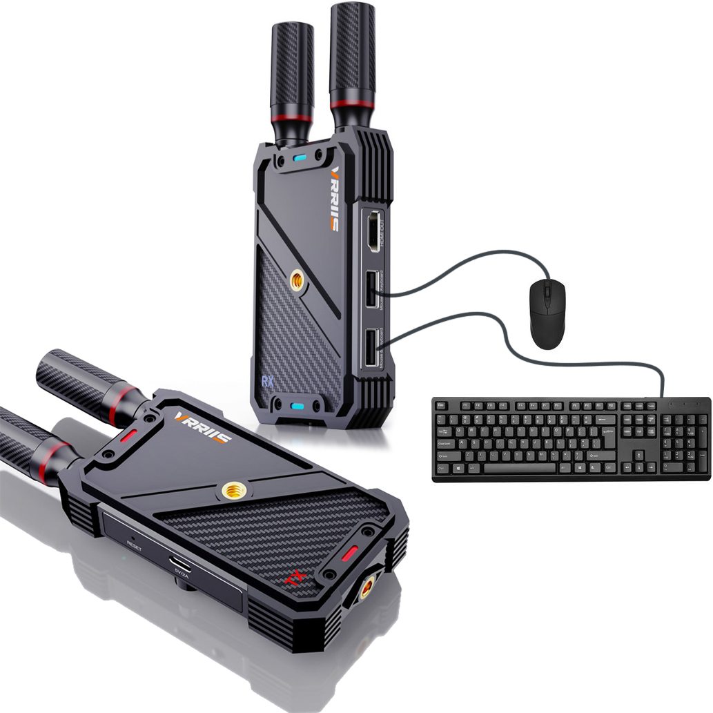 VRRIIS WL082K 400m ワイヤレスHDMI K - Laptop Mouse のレビューと価格